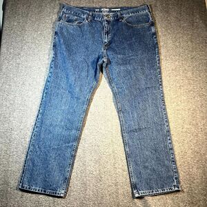 Urban Pipeline Jeans Mens 40x30 Regular Fit Straight Medium Wash Denim Work Blue